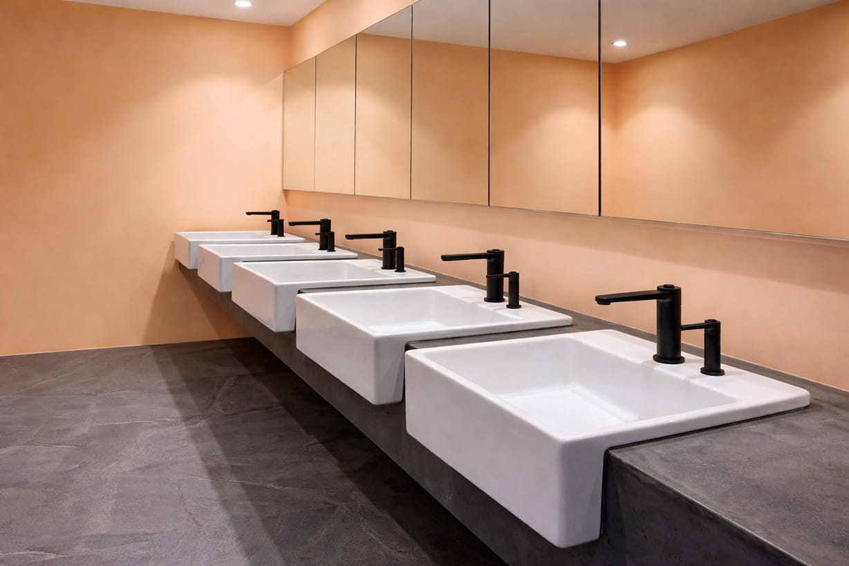 Sleek sinks